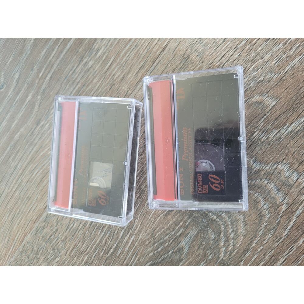 Sony Mini DV (DVM60) Premium Digital Video Cassette Media set of‎ 2 #8
